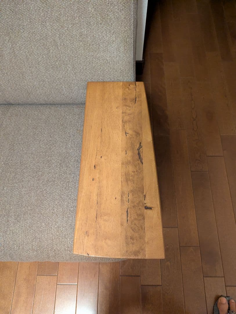 【統次郎】カリモク リクライニングソファ（左肘掛け側） チターノ 中古美品