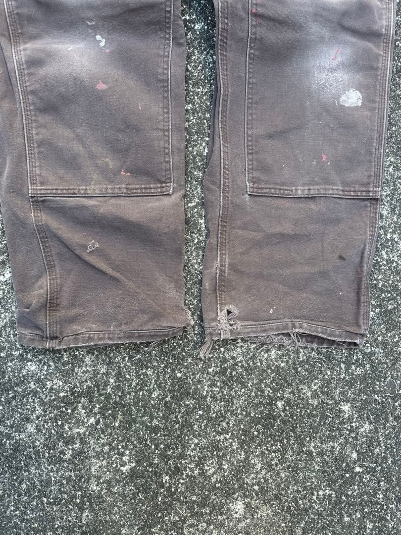 タ*シ様 Carhartt カーハート ダブルニー パン DKB 30x32 U