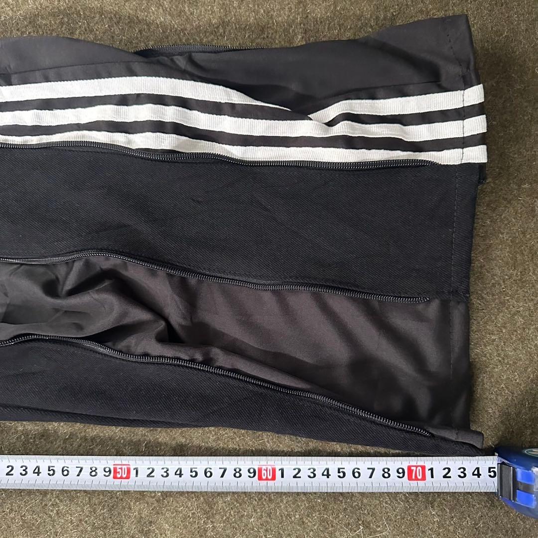 ⭐︎人気⭐︎リメイク　デニム　古着　韓国　4ジッパーデニム　アディダス　RMD016