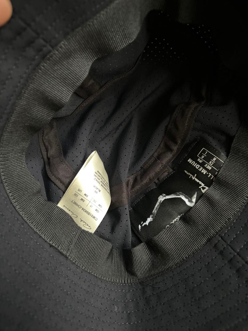 黒 バケットハット Mサイズ rick owens