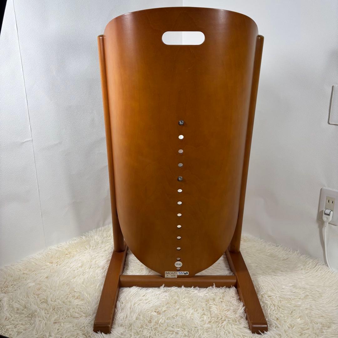 【良品】MOIZI モイジ　モイジチェア1 ガード付　ハイチェア　ベビーチェア