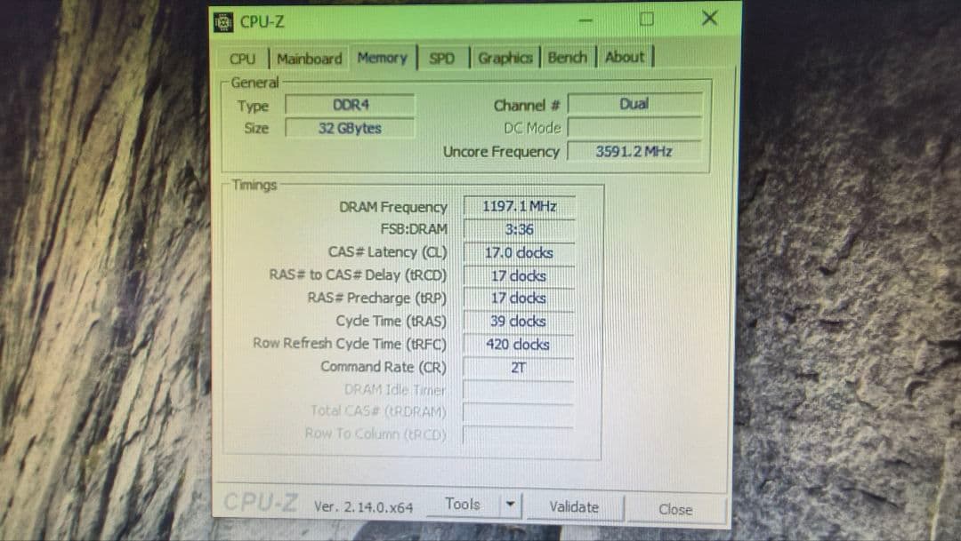DDR4 8GBx4枚 32GB pc4-2400 動作確認済み ⑤