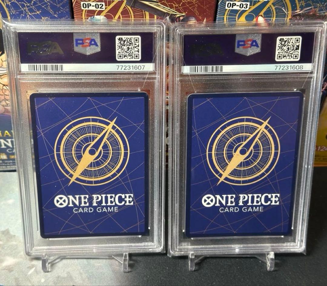 PSA10　ワンピースカード　ウタ　SEC　連番　2枚セット　頂上決戦