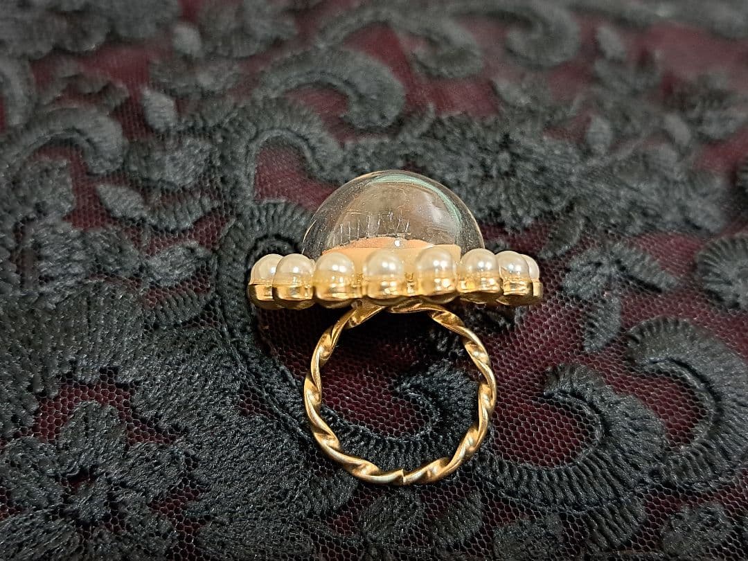 【最終値下げ】人形標本リング 目　Millna