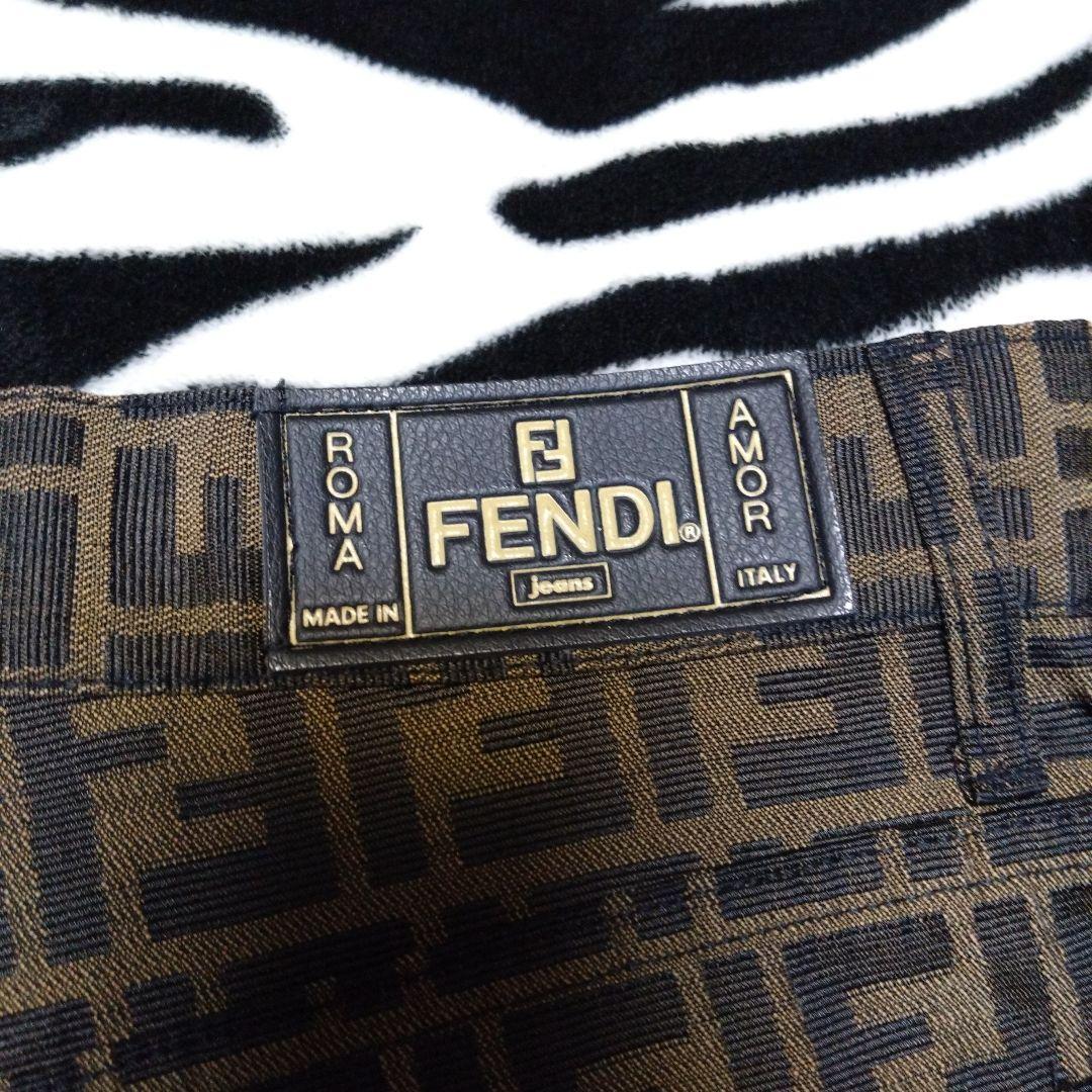 FENDI ズッカ柄パンツ　ユニセックス フェンディ　美品