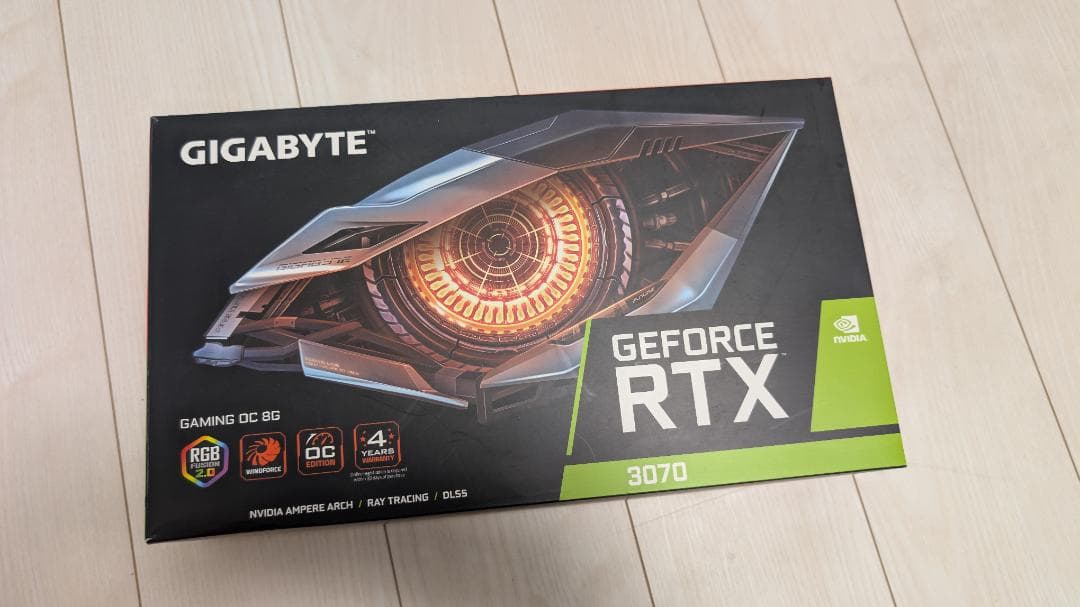 グラフィックボード・グラボ・ビデオカード GIGABYTE GeForce RTX 3070