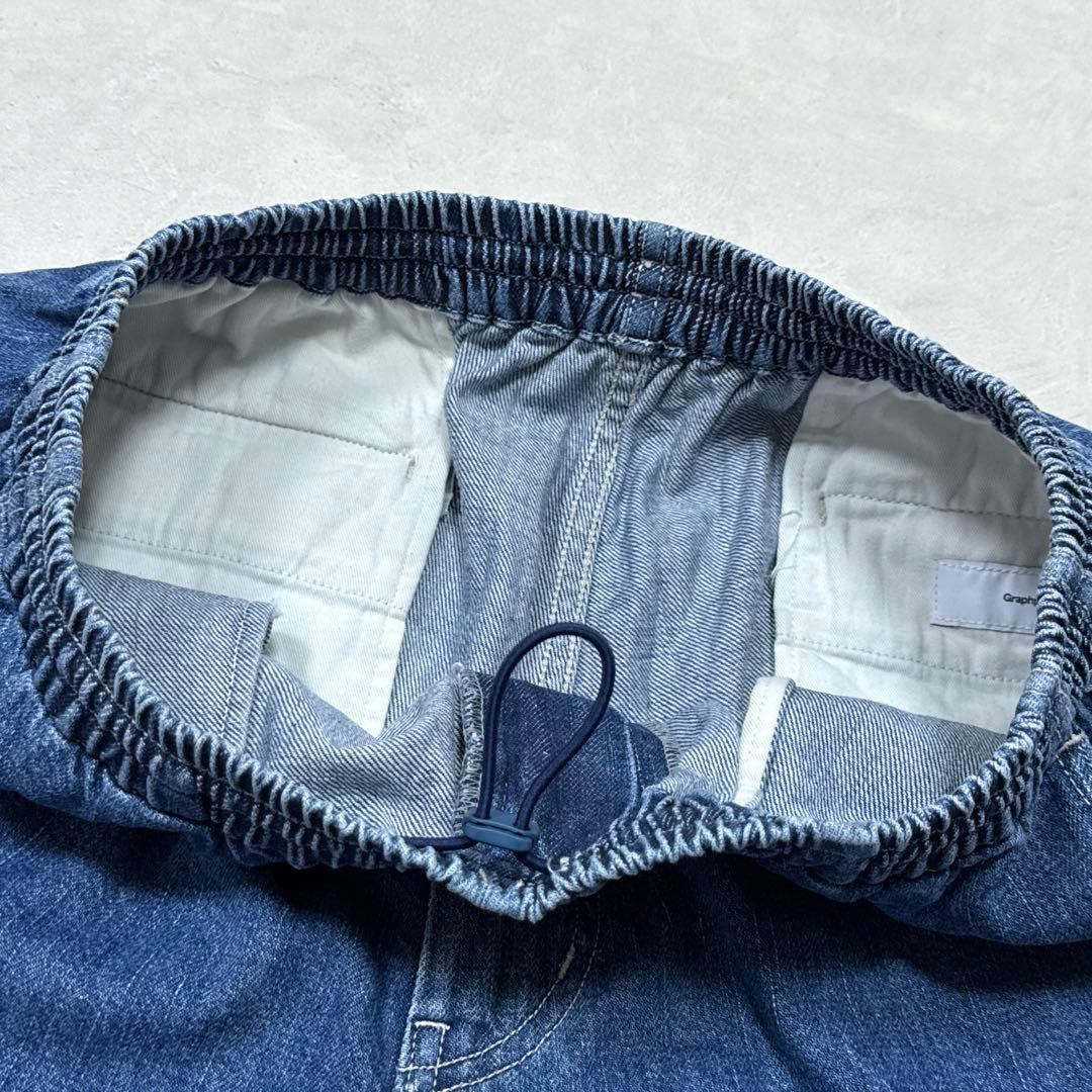 21SS Graphpaper Denim Baggy Shorts サイズF