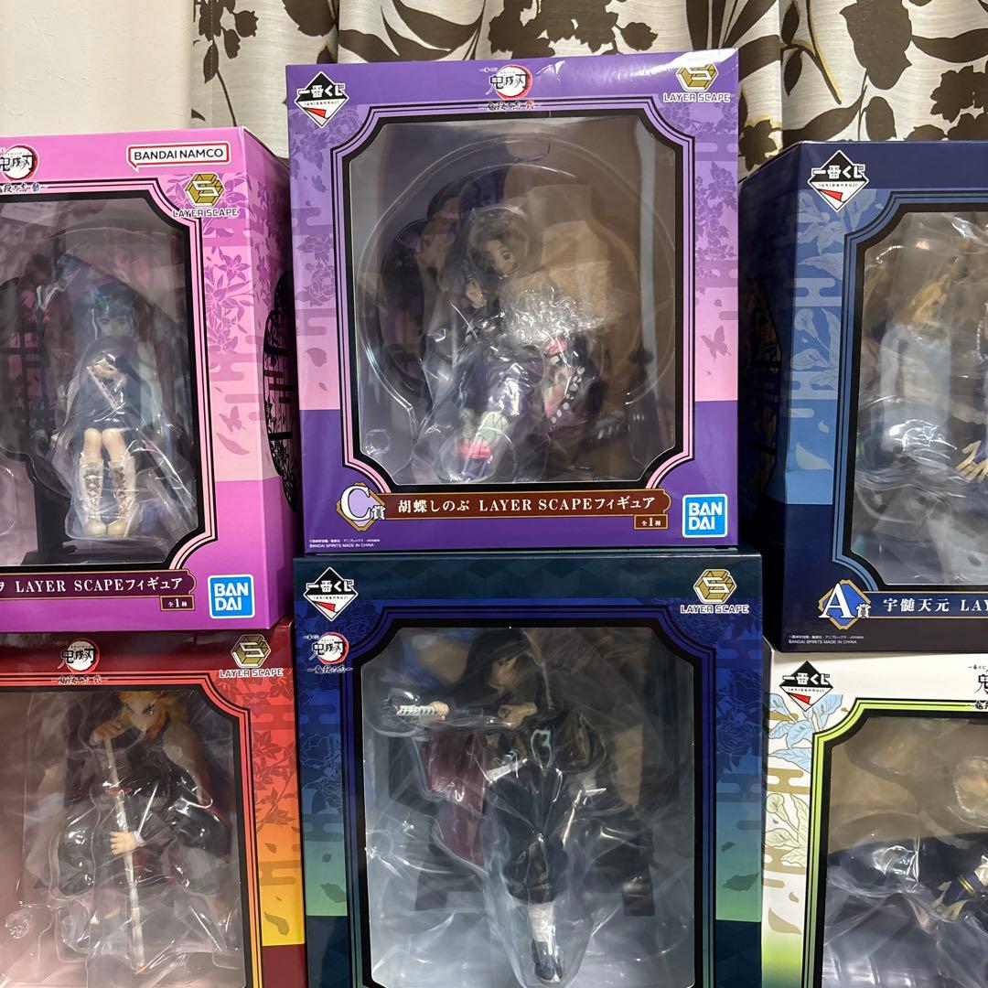 鬼滅の刃　一番くじ　フィギュア　6種セット