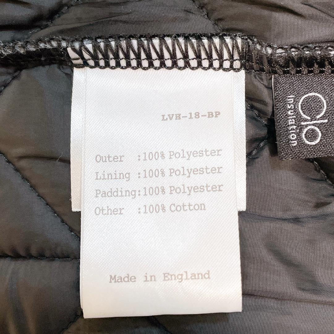 【美品】 ラベンハム キルティングベスト S 黒 36 イギリス製 希少モデル