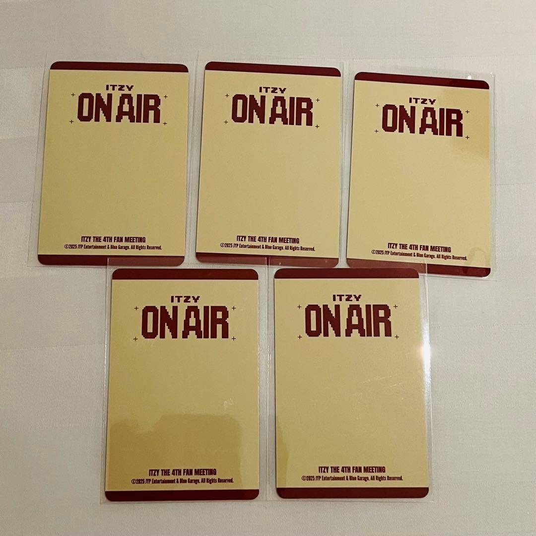 ITZY イッチ ON AIR ポップアップ 韓国 購入特典トレカ コンプ