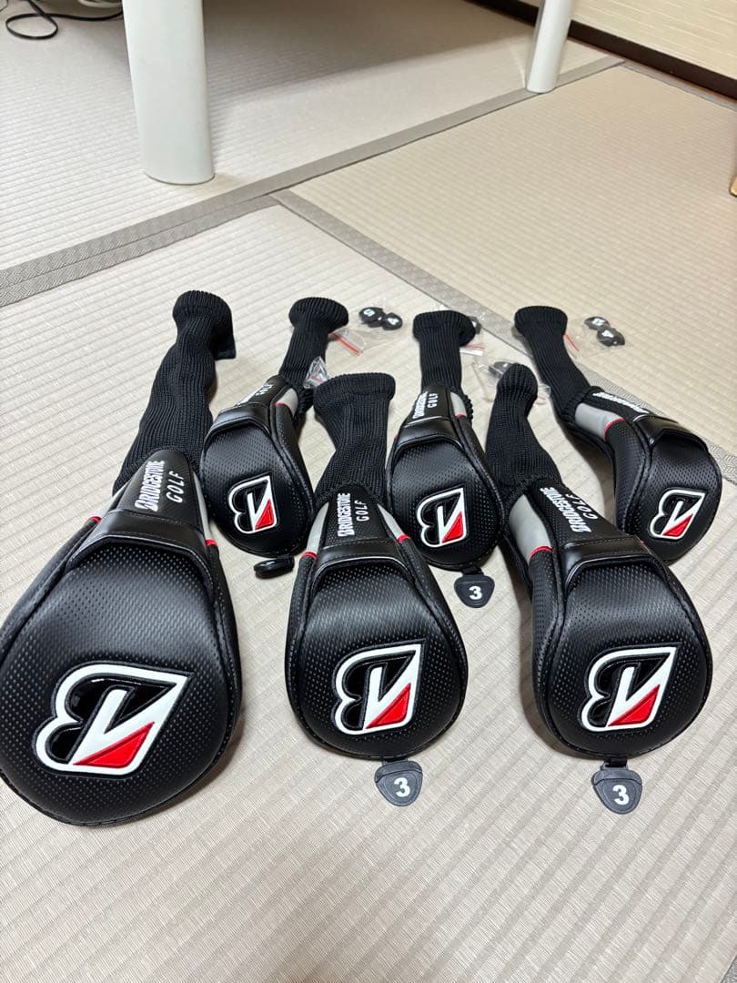 最新ブリジストンＢシリーズ　ヘッドカバー6点セット　1w 2F 3U 新品