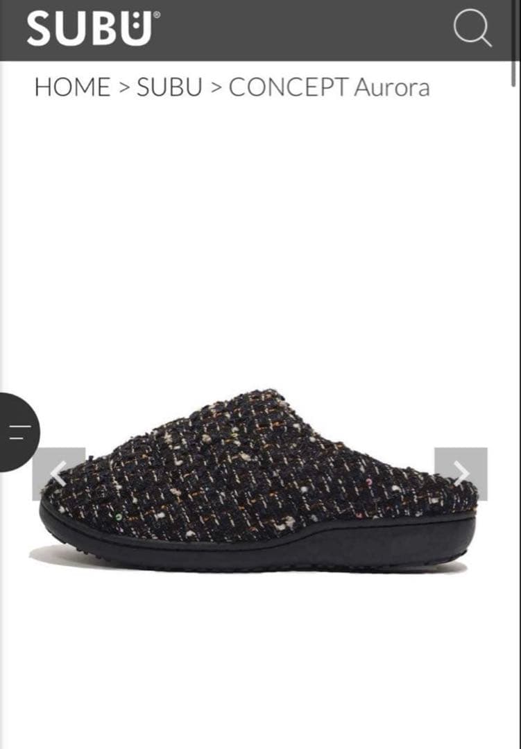 靴 SUBU TWEED Aurora 1(24-25.5)