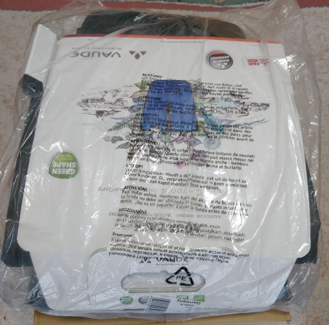 VAUDE AQUA BACK 防水バッグ 黒