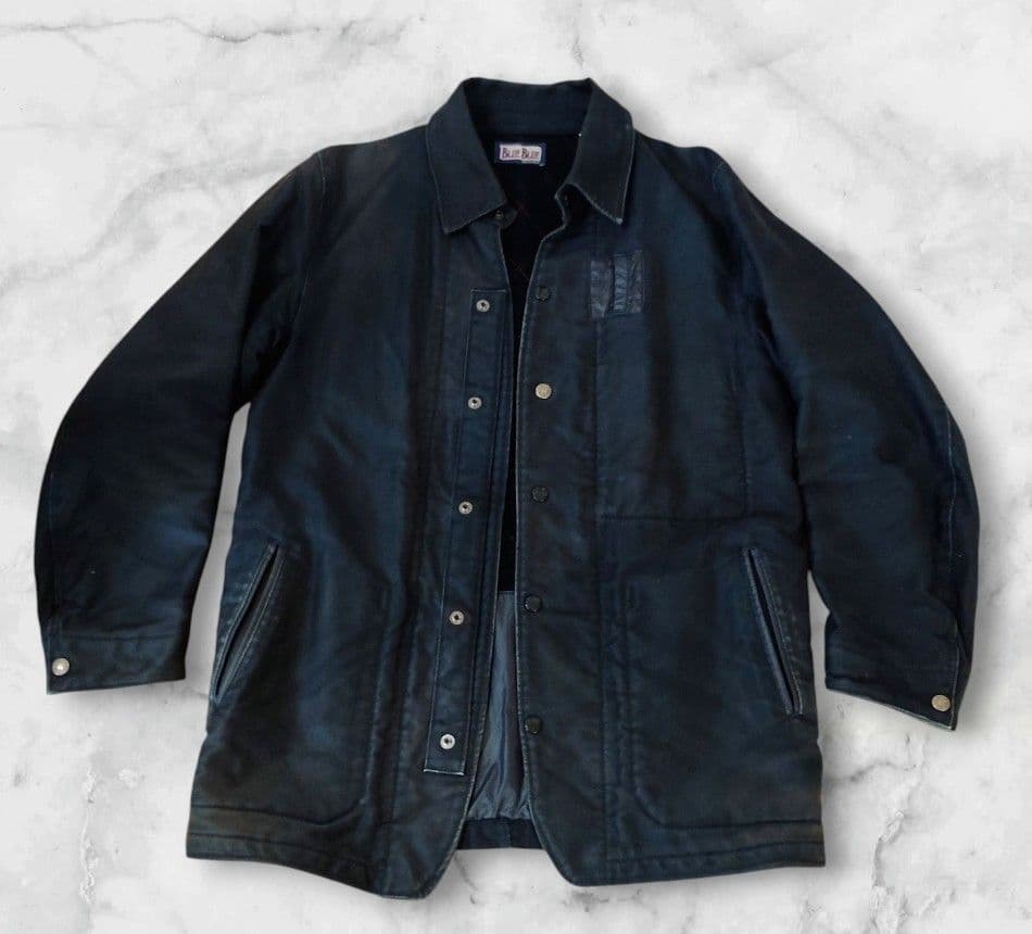 BLUE BLUE ジャーマンクロス カバーオール　ハリウッドランチマーケット