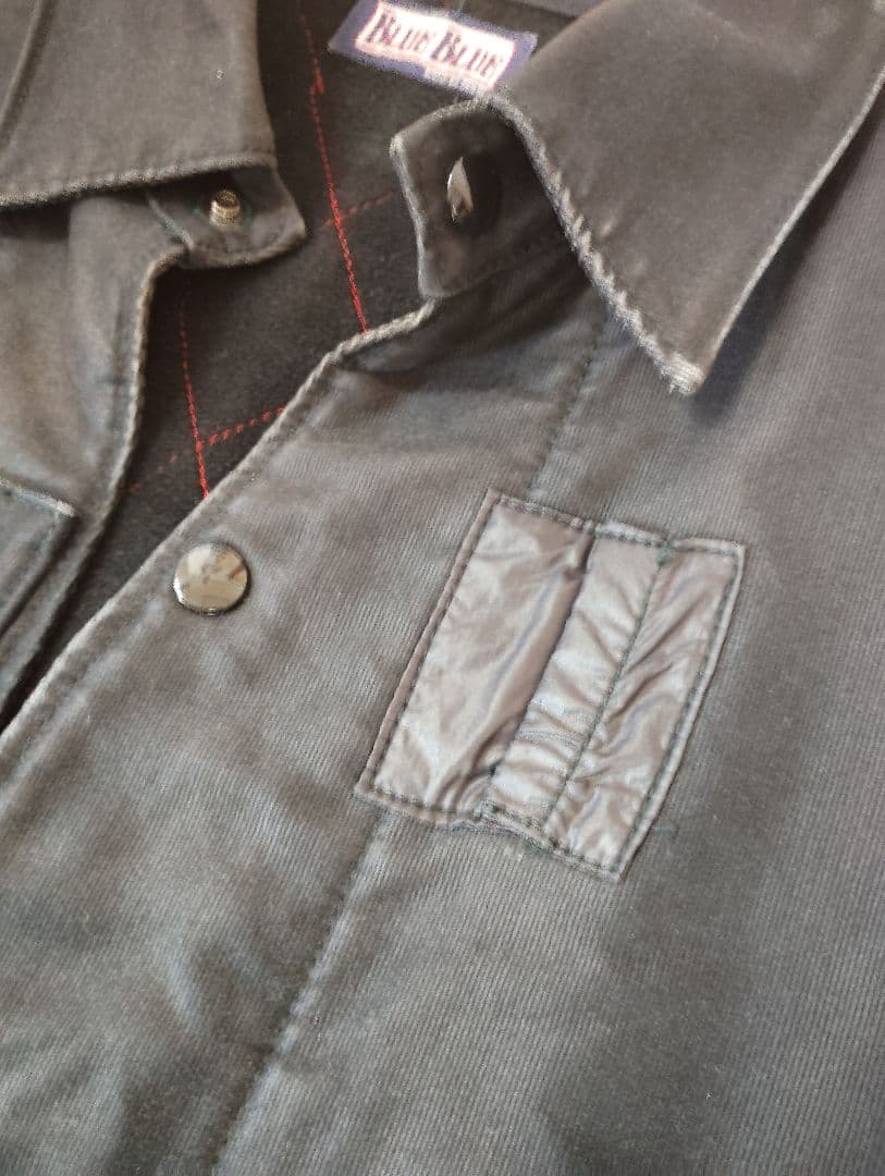 BLUE BLUE ジャーマンクロス カバーオール　ハリウッドランチマーケット