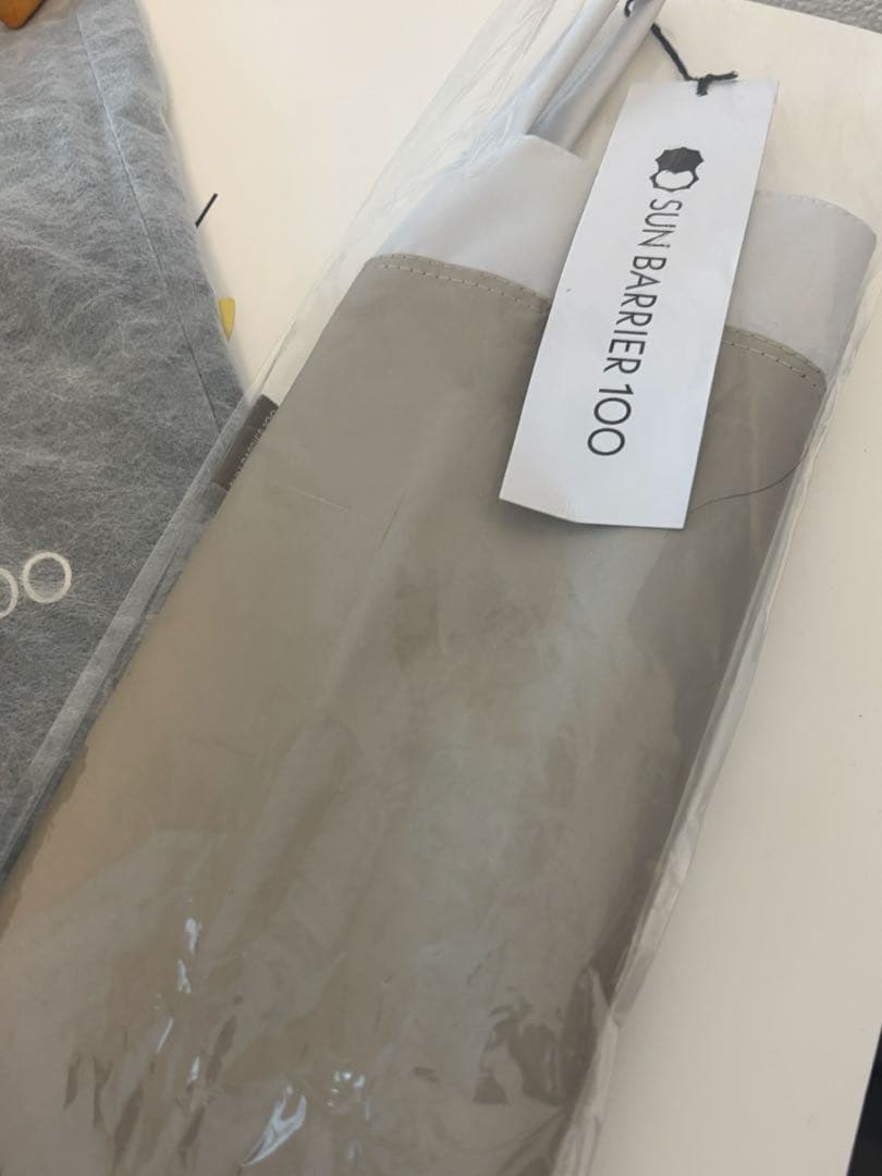 SUN BARRIER / サンバリア100 折りたたみ日傘2段折 コンビ