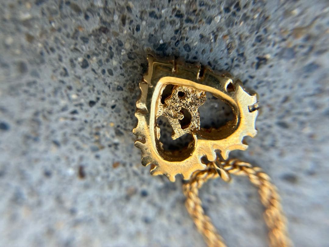 n*♡様 クリスチャンディオール ネックレス ハート ラインストーン　ビジュー