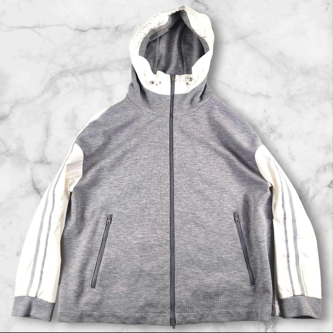 【みっちゃん様】HERNO ヘルノ ジップアップ 切り替え パーカー 48 L