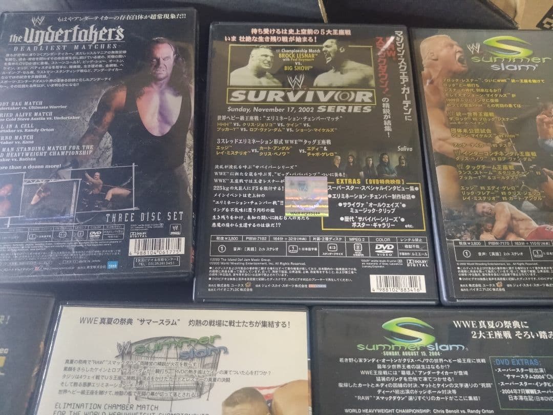 WWE WCW DVDまとめ売り