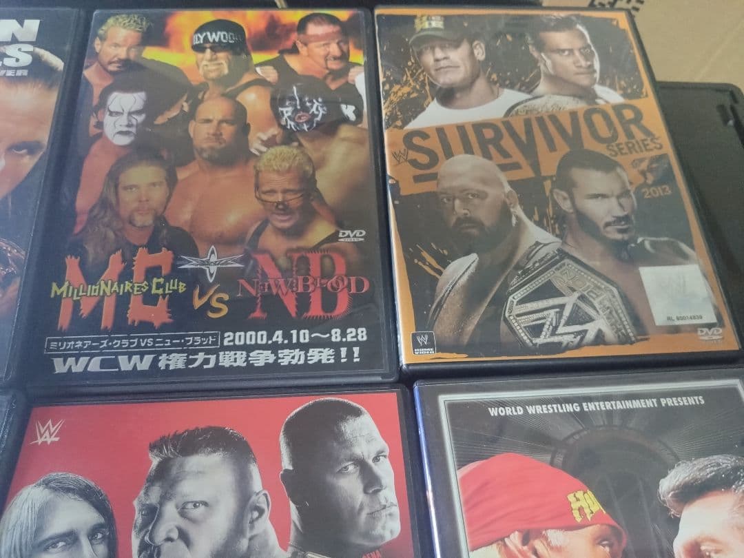 WWE WCW DVDまとめ売り