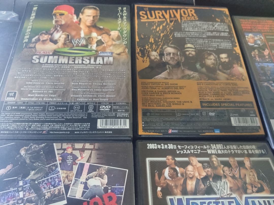 WWE WCW DVDまとめ売り