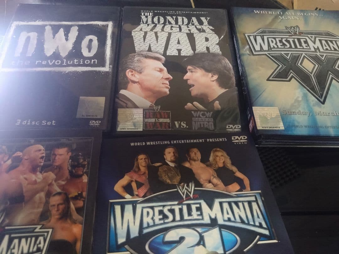 WWE WCW DVDまとめ売り