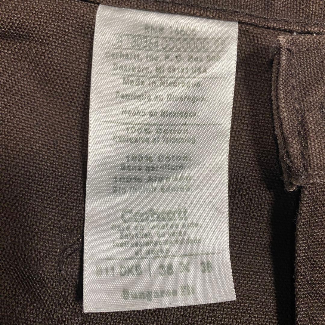 carhartt カーハート　ダックペインターパンツ　B11 ダークブラウン