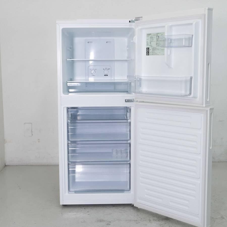 23年製 ツインバード 146L 2ドア 冷蔵庫 HR-F915 右開き