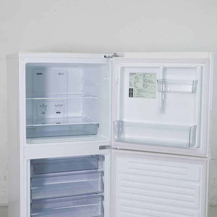 23年製 ツインバード 146L 2ドア 冷蔵庫 HR-F915 右開き