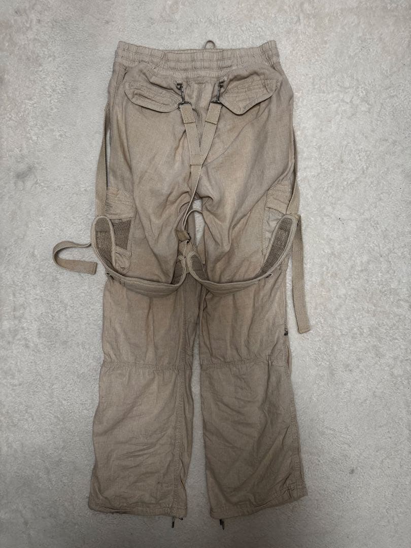 パンツ GOA suspender parachute cargo pants