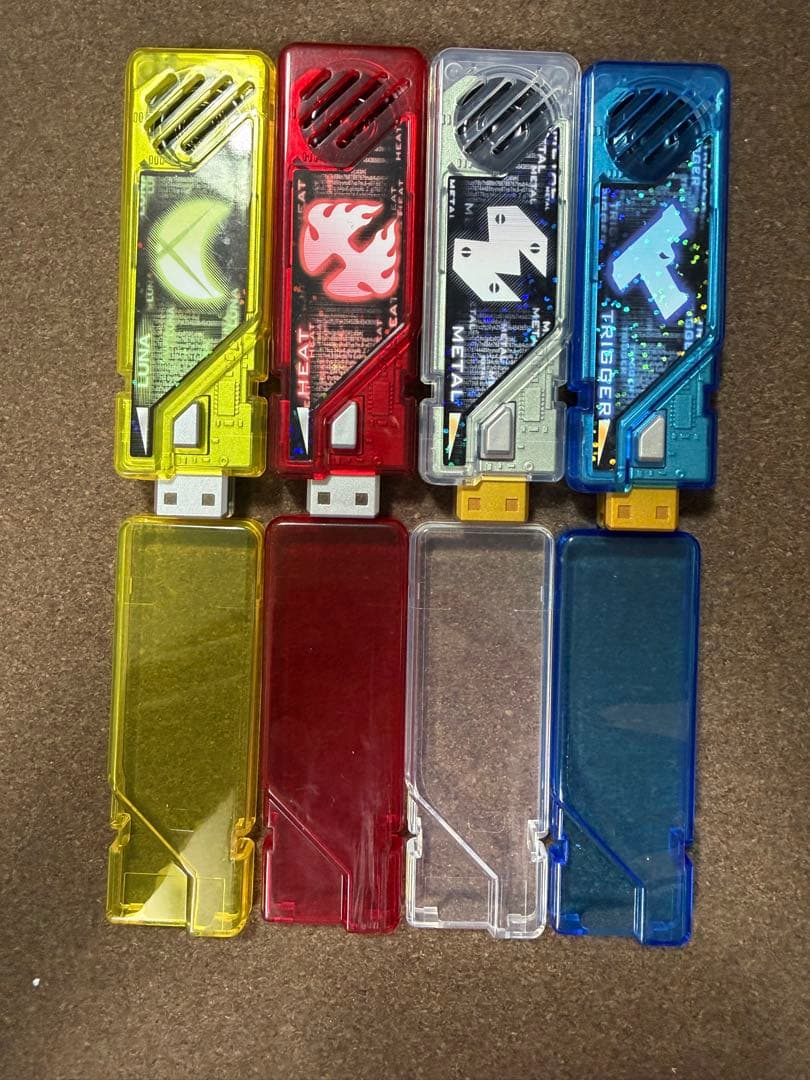 CSMダブルドライバーver.2.0　ガイアメモリ4種