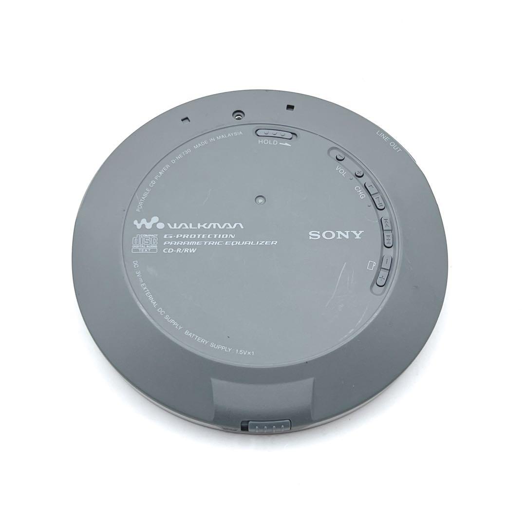 【超美品・動作品】 SONY D-NE730 ポータブルCDプレーヤー ブルー