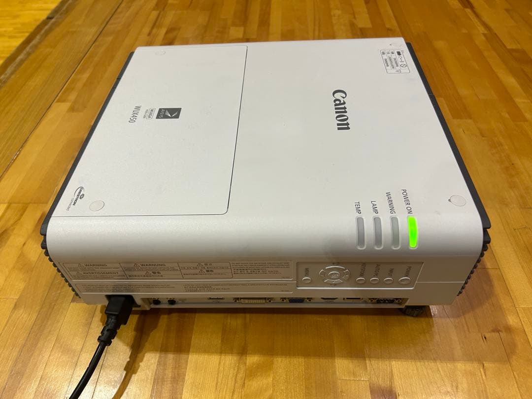 CanonプロジェクターWUX450 純正ケース•リモコン付き