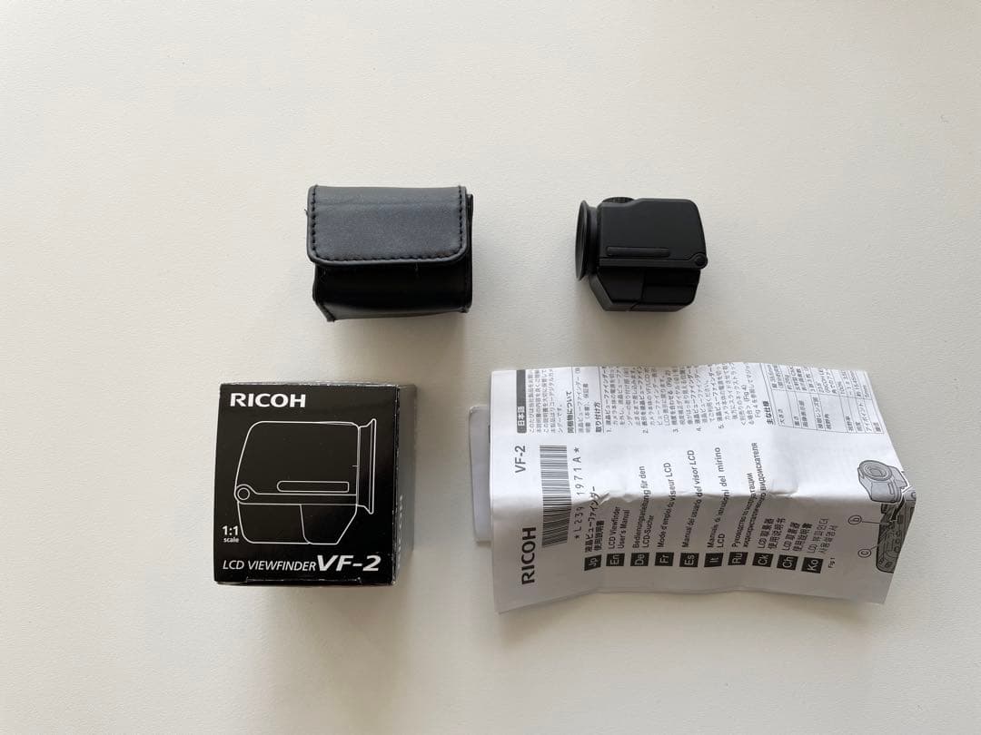 美品 RICOH VF-2 GXR用 液晶ビューファインダー リコー