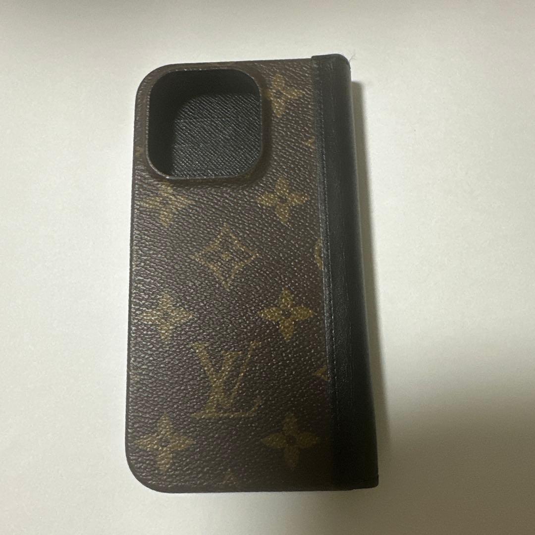 ルイヴィトン　iPhone14Pro ケース　手帳型　フォリオ
