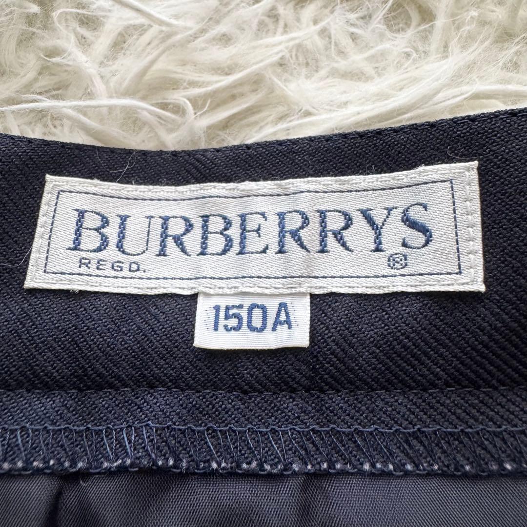 【バーバリーズ】3点セット　ジャケット シャツ スカート 150A 白 紺