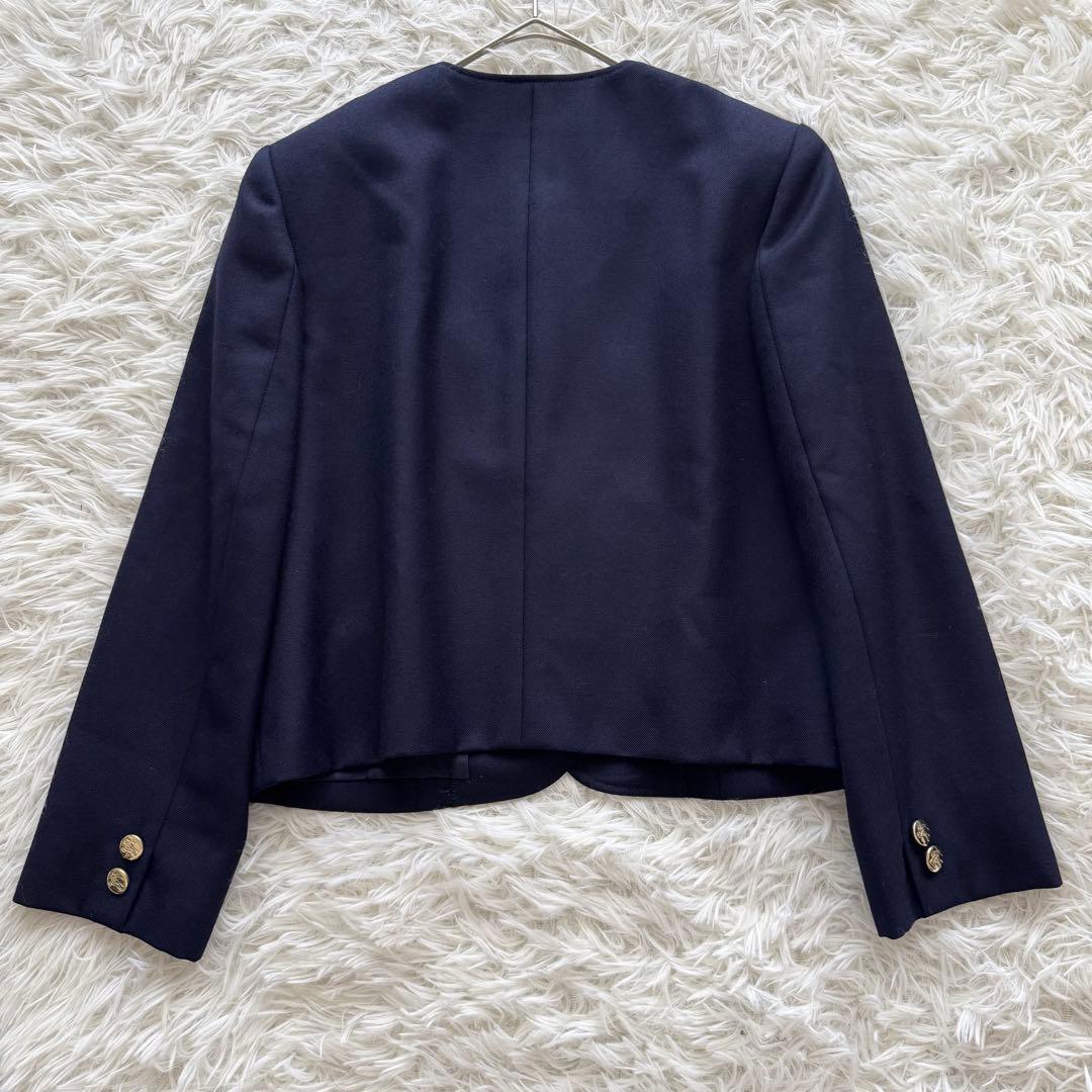 【バーバリーズ】3点セット　ジャケット シャツ スカート 150A 白 紺