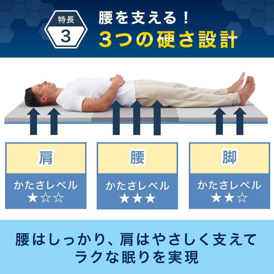 【新品未使用】正規品 トゥルースリーパー エアフリー 高反発マットレス シングル