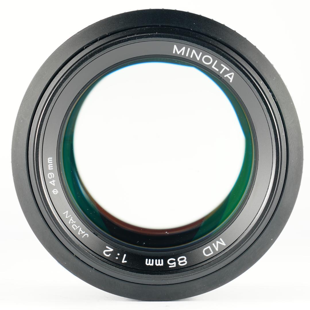 【整備＆テスト済】Minolta New MD 85mm F2 985