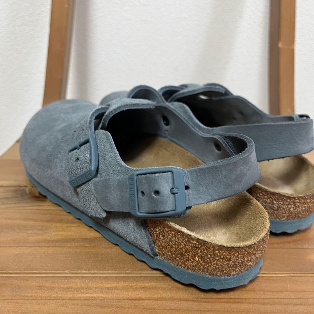 ビルケンシュトック　スエードサンダル　バックストラップ付き　トキオ　グレー　23