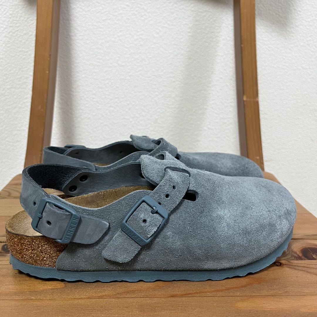 ビルケンシュトック　スエードサンダル　バックストラップ付き　トキオ　グレー　23