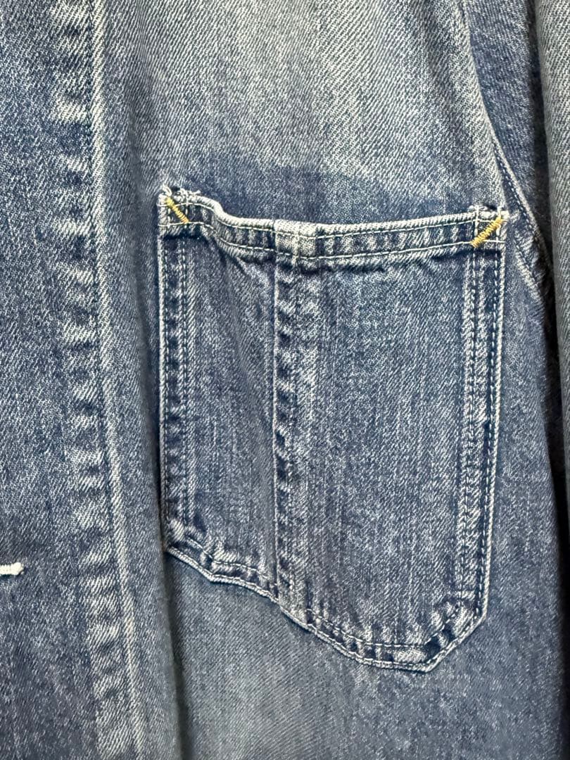 ジャーナルスタンダードラックス　100Zデニムワークカバーオール