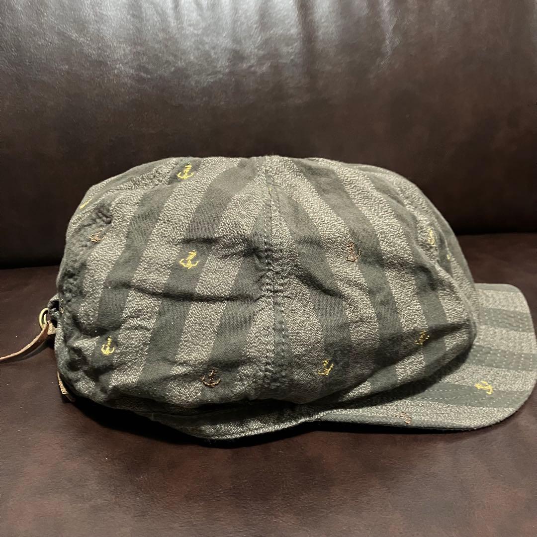 KAPITAL キャピタル 老人と海 キャップ イカリ　刺繍