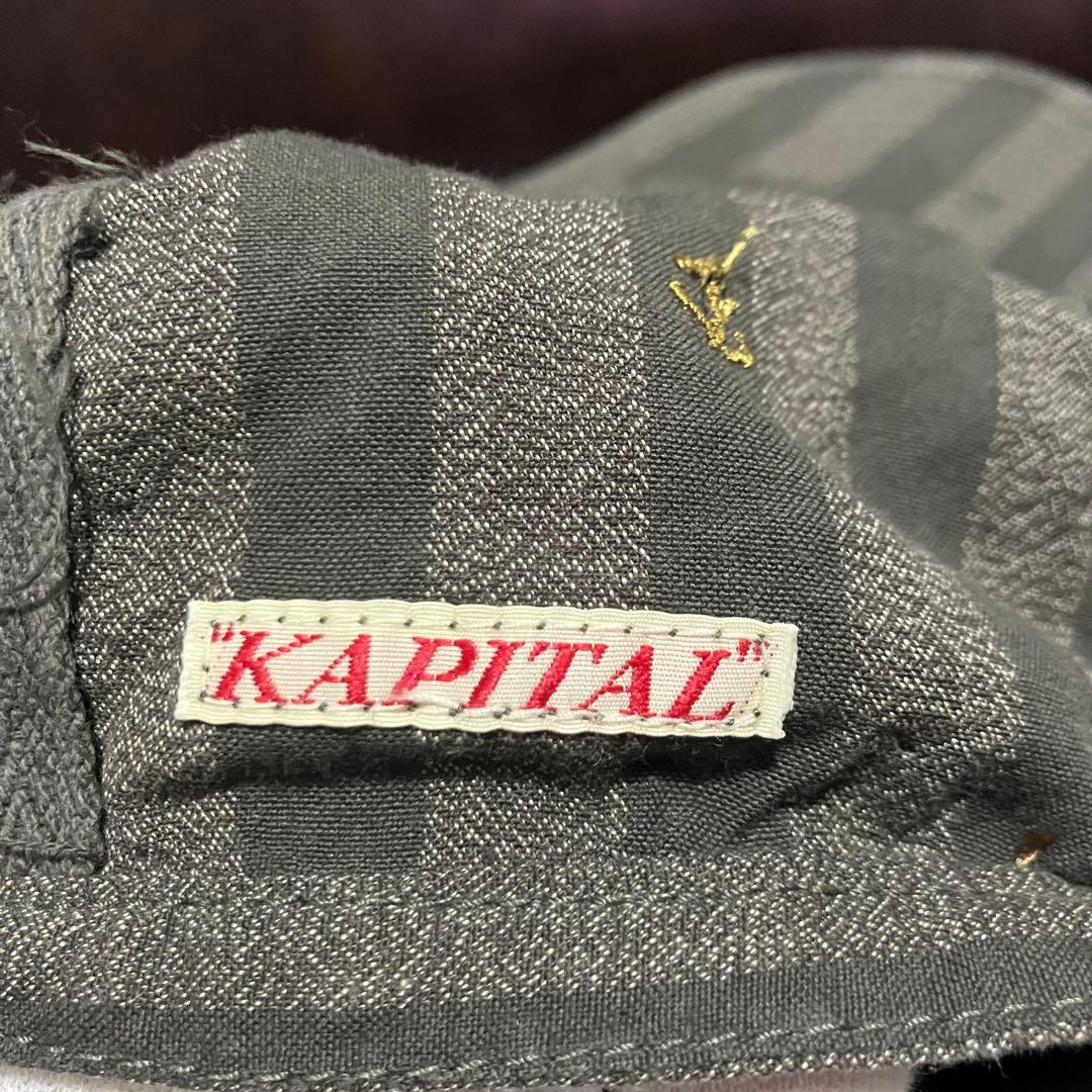 KAPITAL キャピタル 老人と海 キャップ イカリ　刺繍