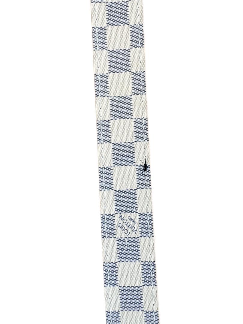 Y様用【正規品】ルイヴィトン ダミエ アズール ベルト 80/32 ゴールド金具