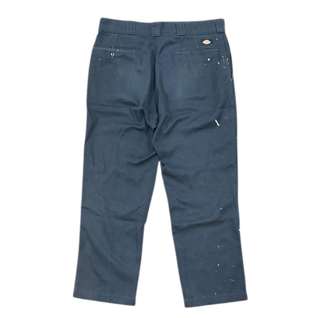 希少 Dickies 874 Navy Feed Paint Pants