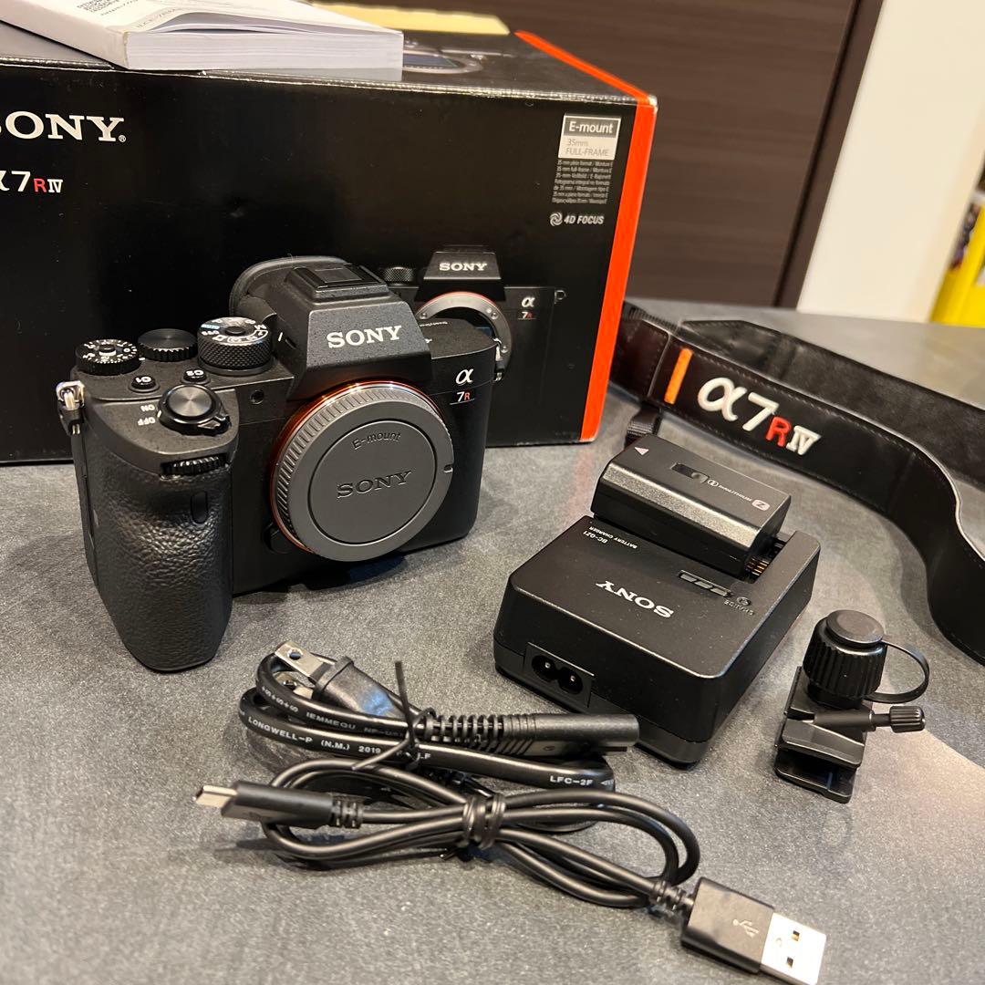 【美品】Sony α7RⅣミラーレス シャッター枚数1747枚