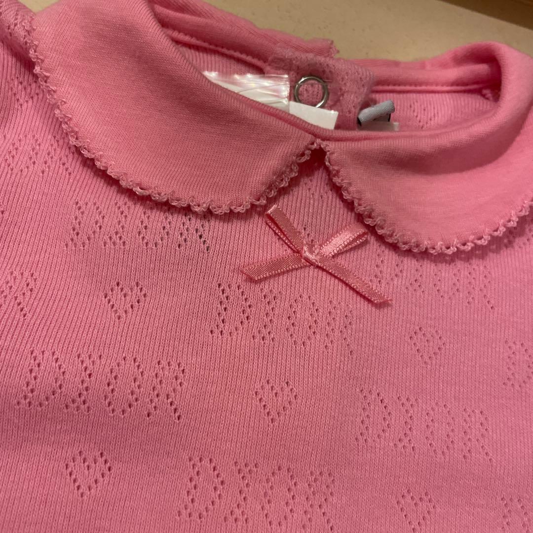 k＋r＝♡k  baby Dior ピンクロンパース 18M