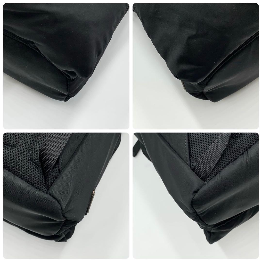 PRADA プラダ 2VZ065 リュック バックパック トライアングルロゴ 黒