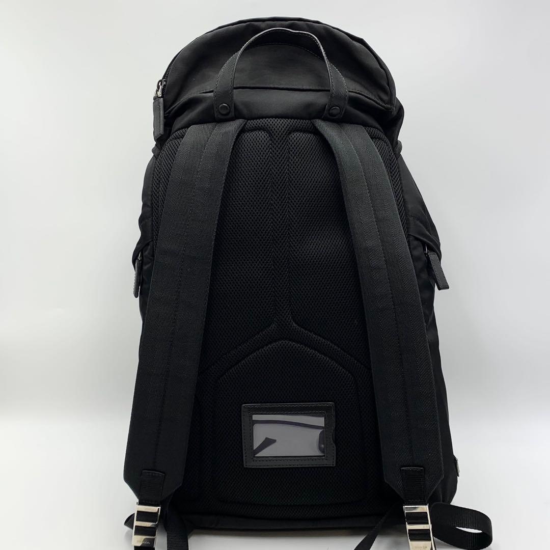 PRADA プラダ 2VZ065 リュック バックパック トライアングルロゴ 黒